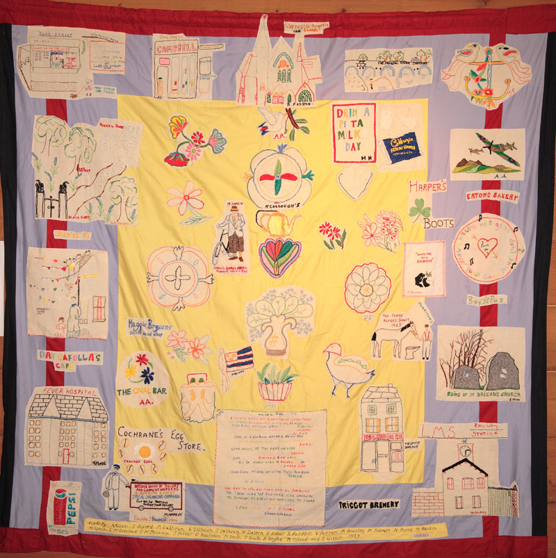 'Friendship Quilt', by Women from Cross Community Groups, Derry / Londonderry. (Photo: Martin Melaugh)